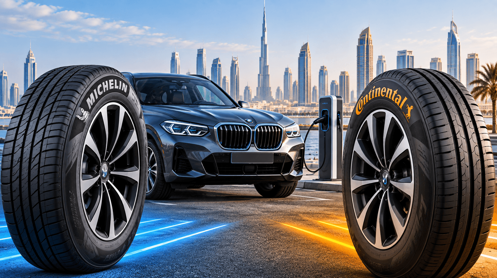 Michelin vs Continental EV Tyres: Which Performs Better in the UAE?